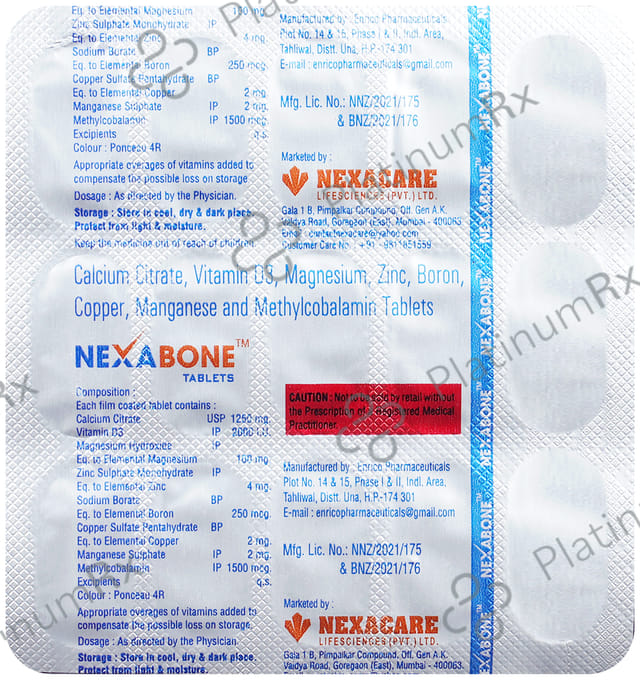 Nexabone Tablet
