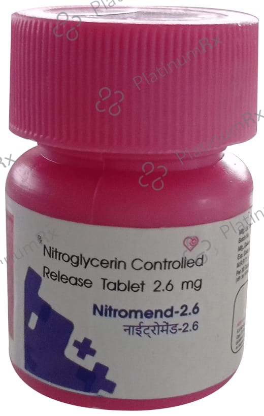 Nitromend 2.6 Tablet CR