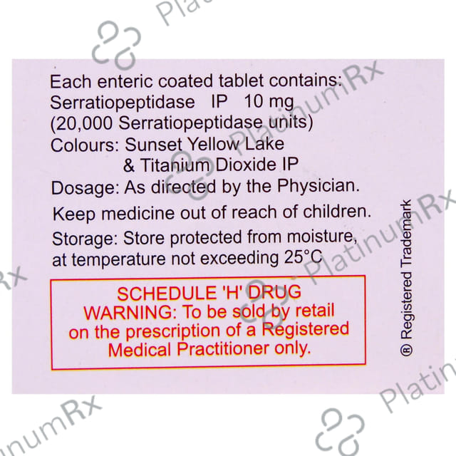 Serax Forte Tablet