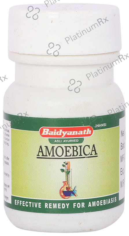 Baidyanath (Jhansi) Amoebica Tablet 25 tablets
