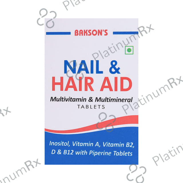 Bakson's Nail & Hair Aid Tablet 30 tablets