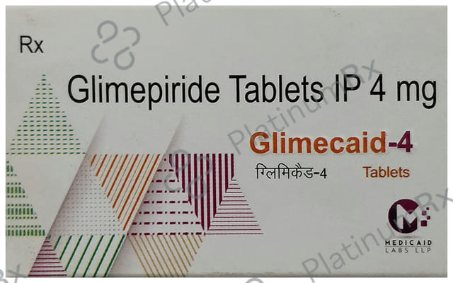 Glimecaid 4 Tablet