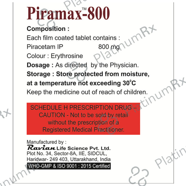 Piramax 800 Tablet