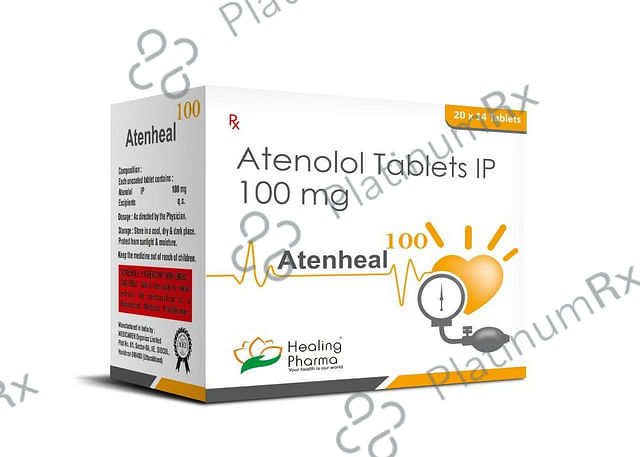 Atenheal 100mg Tablet 14s