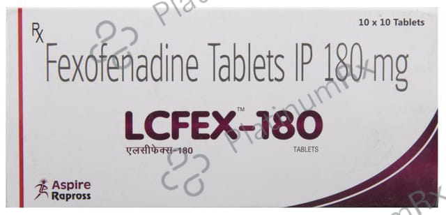 Lcfex 180mg Tablet 10s