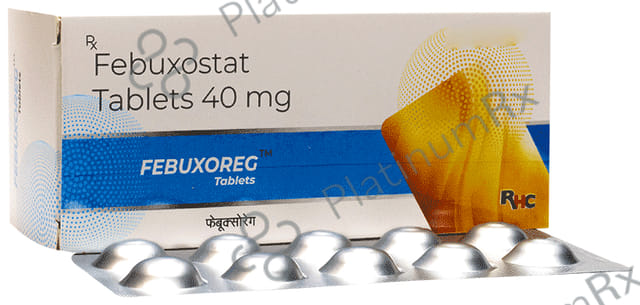 Febuxoreg 40mg Tablet 10s
