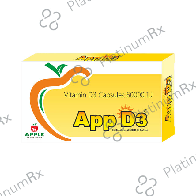 App D3 Soft Gelatin Capsule