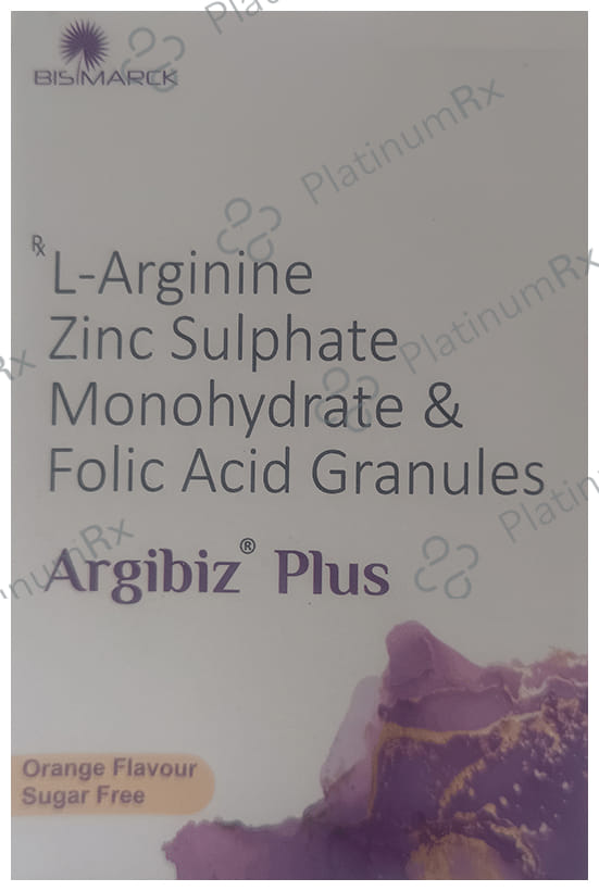 Argibiz Plus Sachet Orange Sugar Free