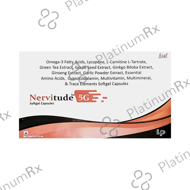 Nervitude 5G Softgel Capsule 10s