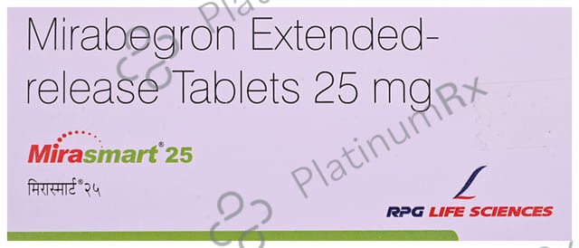 Mirasmart 25 Tablet ER 10s