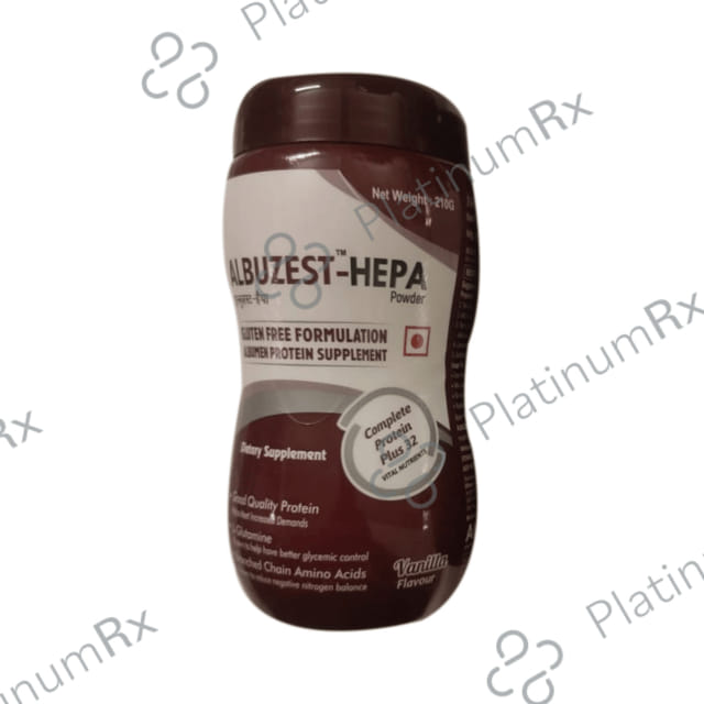 Albuzest Albuzest Hepa Vanilla Flavour Powder 210gm