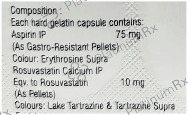 Crevast A 10mg/75mg Capsule