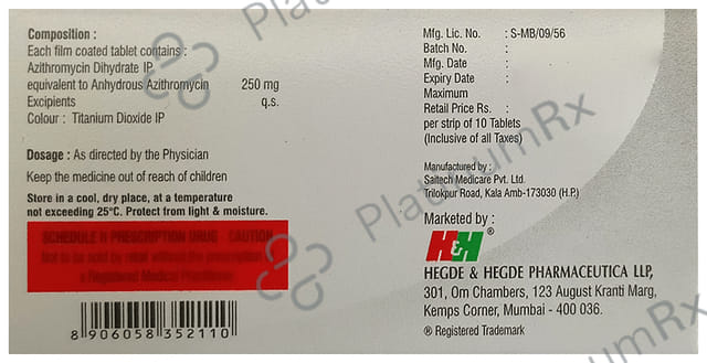 Hhazi 250mg Tablet 10s