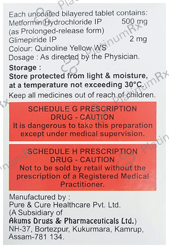 Glimibose-M2 Tablet PR