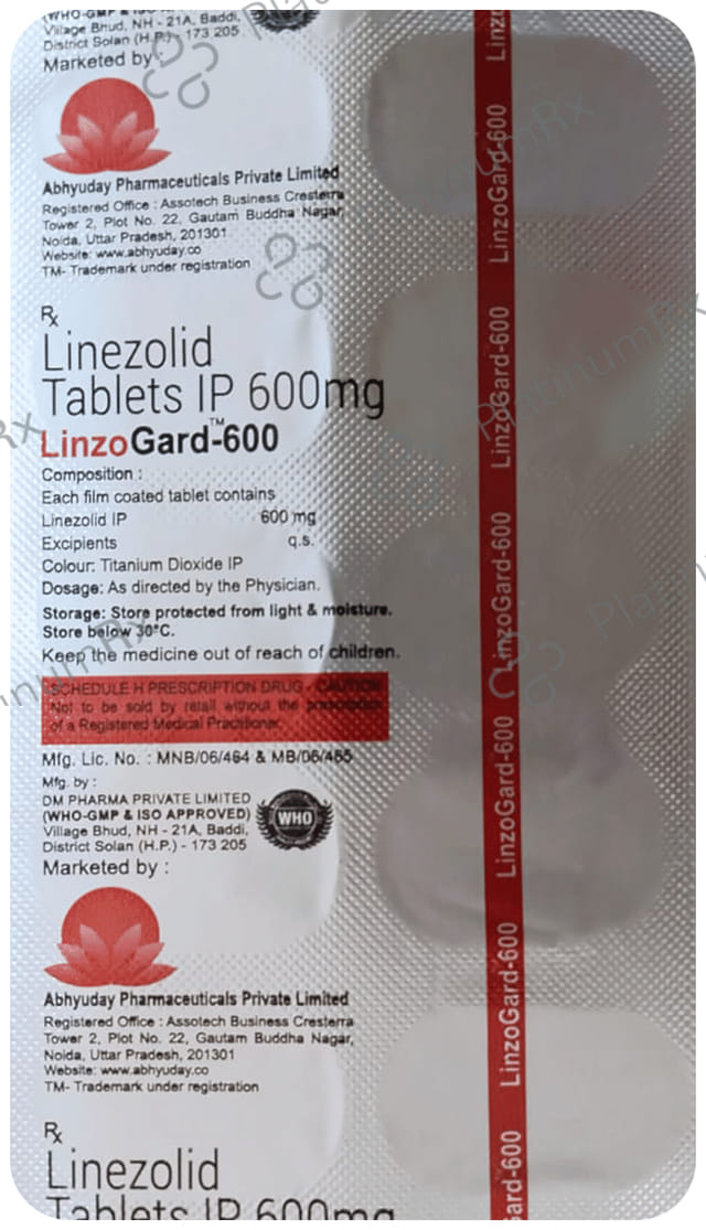 Linzogard 600mg Tablet 10s