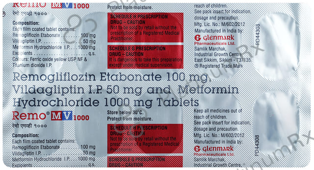 Remo MV 1000mg Tablet 10s