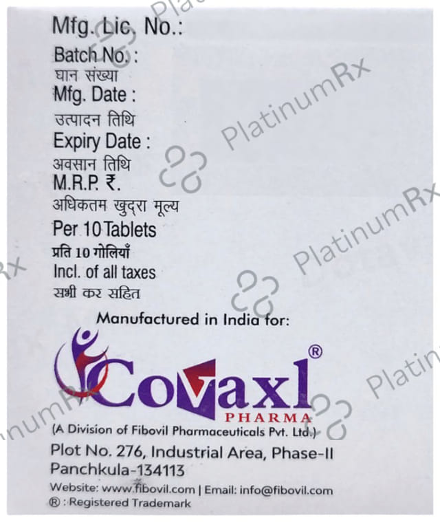 Levovax 500mg Tablet 10s