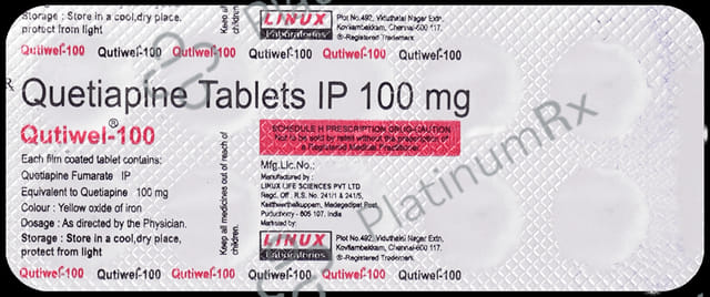 Qutiwel 100mg Tablet SR