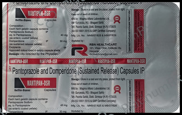 Nantipan DSR 30/40mg Capsule 10s