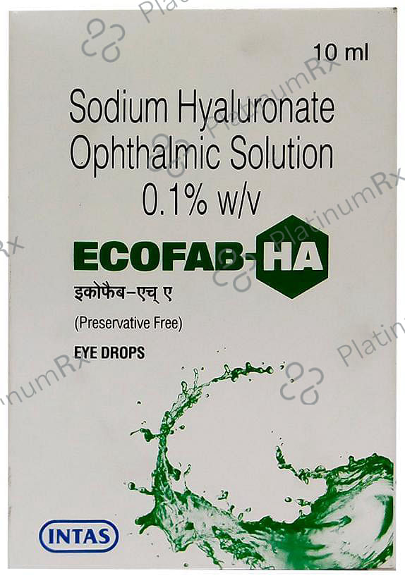 Ecofab-HA Eye Drop
