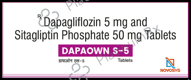 Dapaown S 5 Tablet