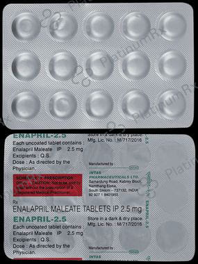 Enapril 2.5mg Tablet 15s