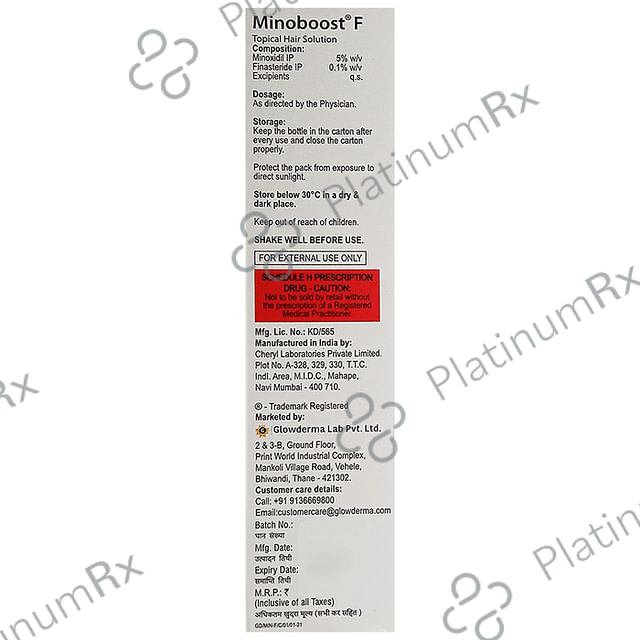 Minoboost F Topical Hair Solution 60ml
