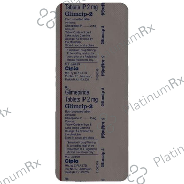 Glimcip 2 Tablet