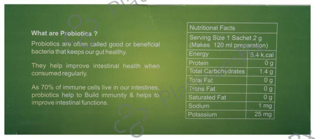 Nutrus Probiotics Green Tea (2gm Each)