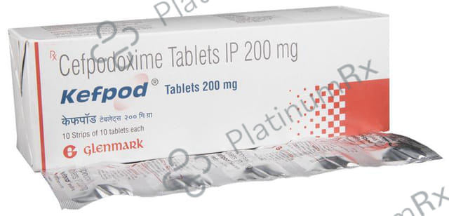 Kefpod 200mg Tablet 10s