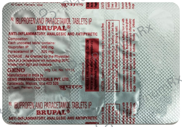 Brupal 300/325mg Tablet 10s