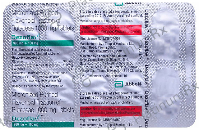 Dezoflav 1000mg Tablet 10s