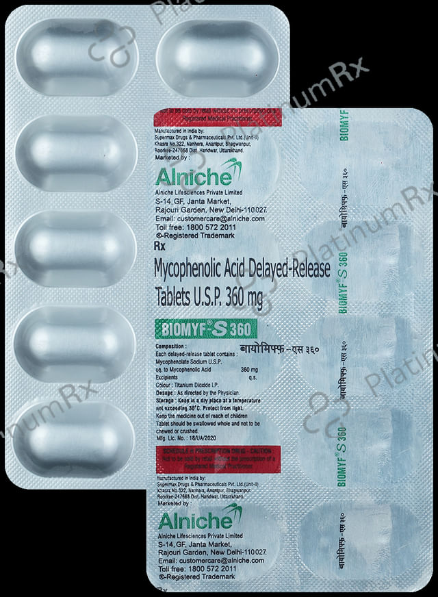 Biomyf S 360mg Tablet 10s
