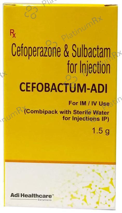 Cefobactum Adi 10000/500mg Injection 1s