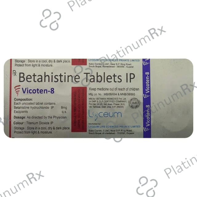 Vicoten 8 Tablet