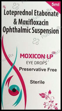 Moxicon LP Eye Drop 5 Ophthalmic Suspension