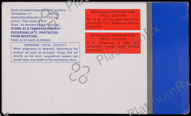 Telday 80 H 12.5/80mg Tablet 10s