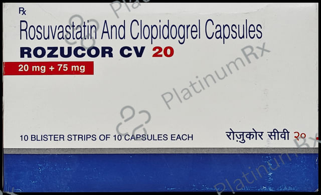 Rozucor CV 20/75mg Capsule 10s