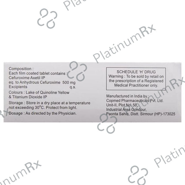 Cefakind 500mg Tablet 10s