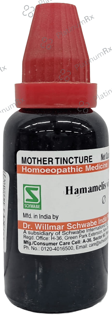 Dr Willmar Schwabe India Hamamelis Virginica Mother Tincture Q