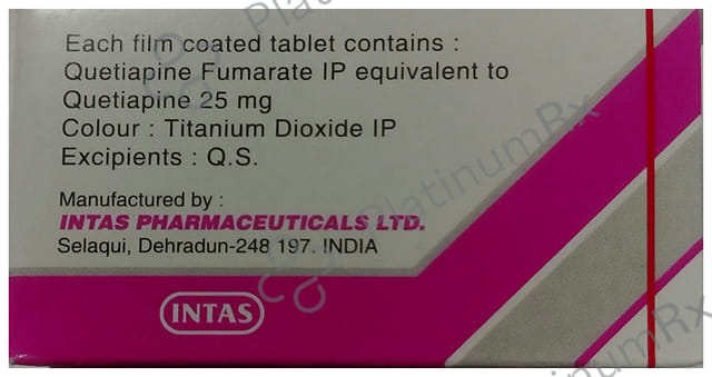 Qutan 25mg Tablet 10s