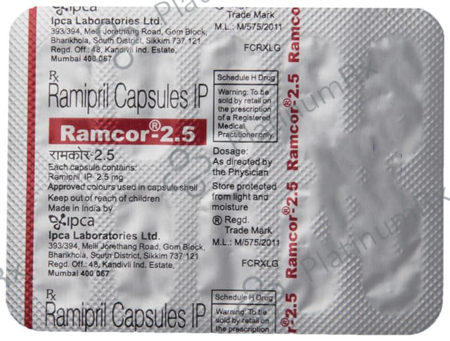 Ramcor 2.5mg Capsule 10s