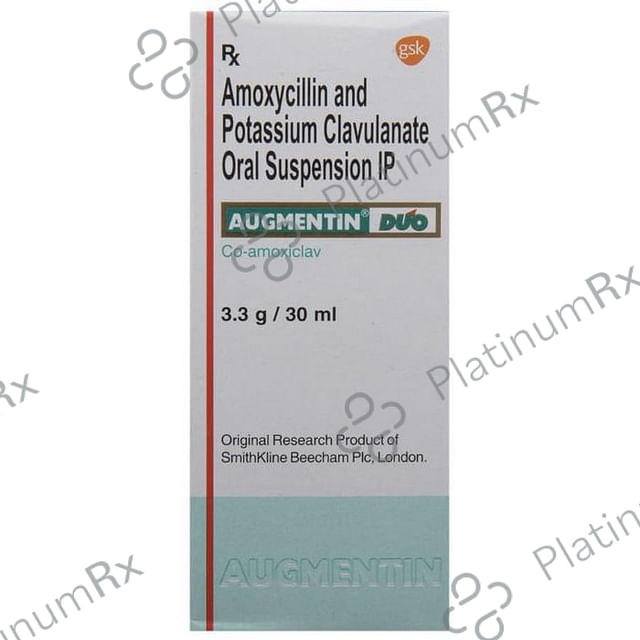 Augmentin Duo 228.5mg Oral Suspension 30ml