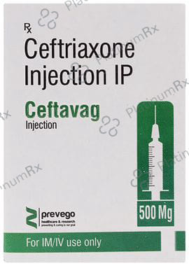 Ceftavag 500mg Injection 1s