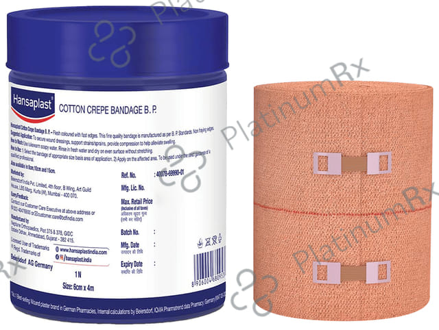 Hansaplast Cotton Crepe Bandage B.P. 6cm x 4m