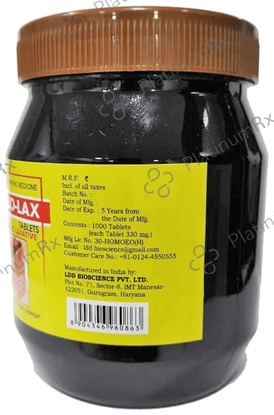 LDD Bioscience Yelo-Lax Tablet 1000 tablets