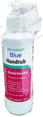 Microshield Blue Handrub Sanitizer 100 Sanitizer