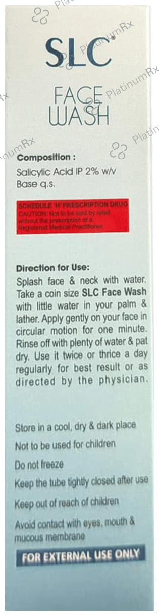 SLC 2% Face Wash 60gm