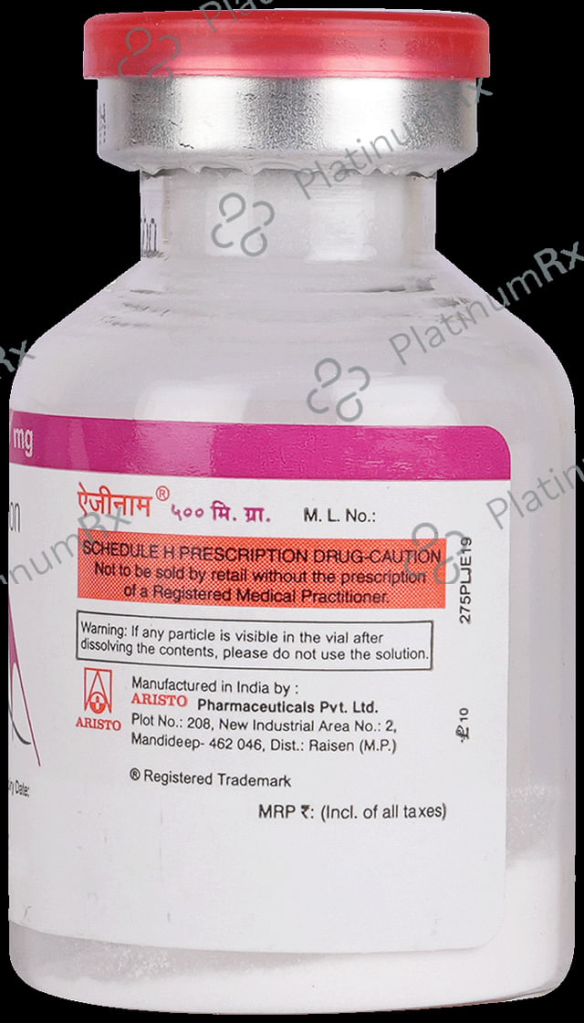 Azenam 500mg Injection 10ml