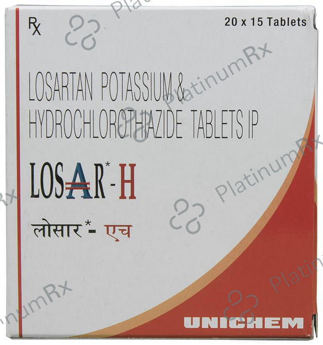 Losar H 50/12.5mg Tablet 15s